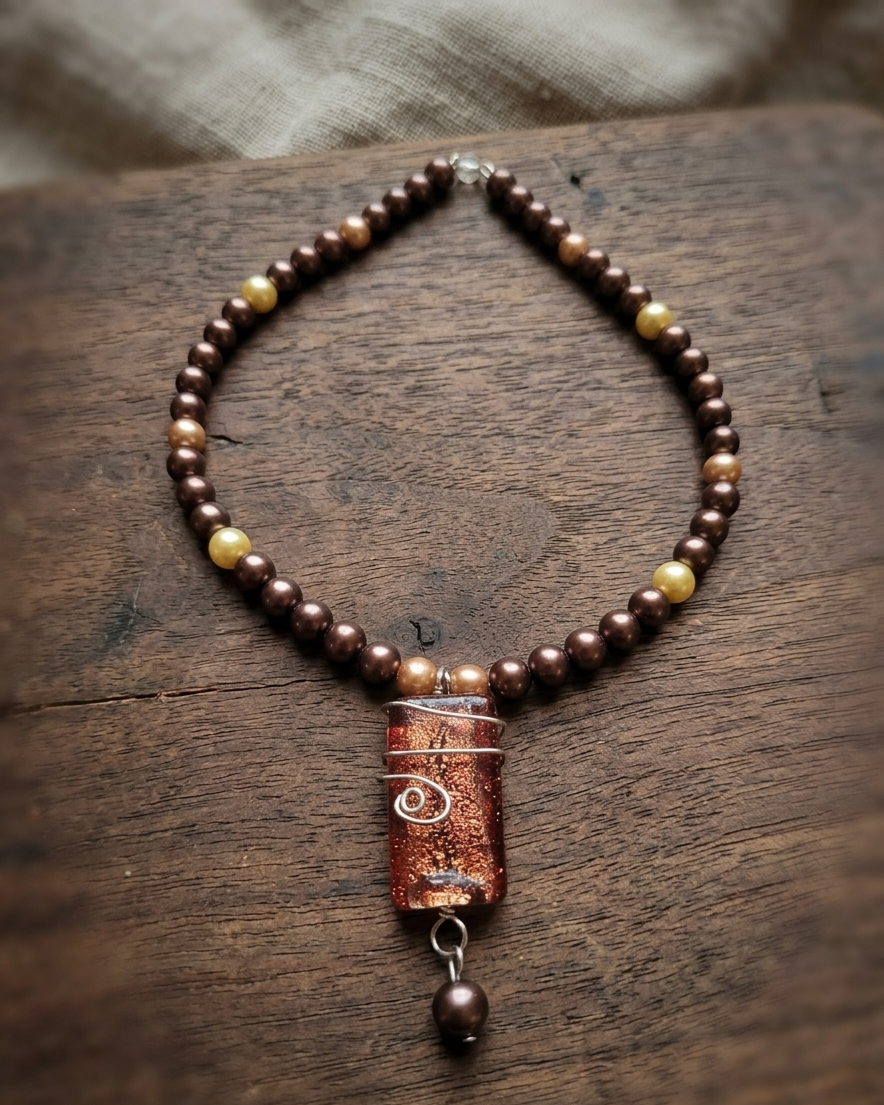 Brown Toned necklace